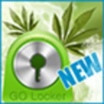 go locker weed ganja theme android application logo